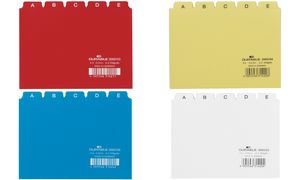 Durable Register A6 quer PP Leitregister blau