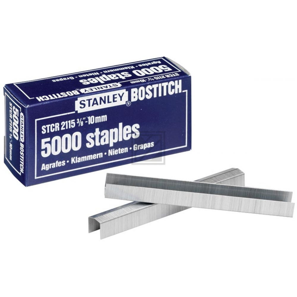 BOSTITCH Heftklammern 10mm STCR21151 5000 Stück