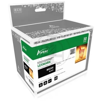 Astar Toner-Kartusche schwarz (AS11208) ersetzt 802XK