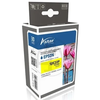 Astar Tintenpatrone gelb (AS70024) ersetzt SJIC22P(Y)