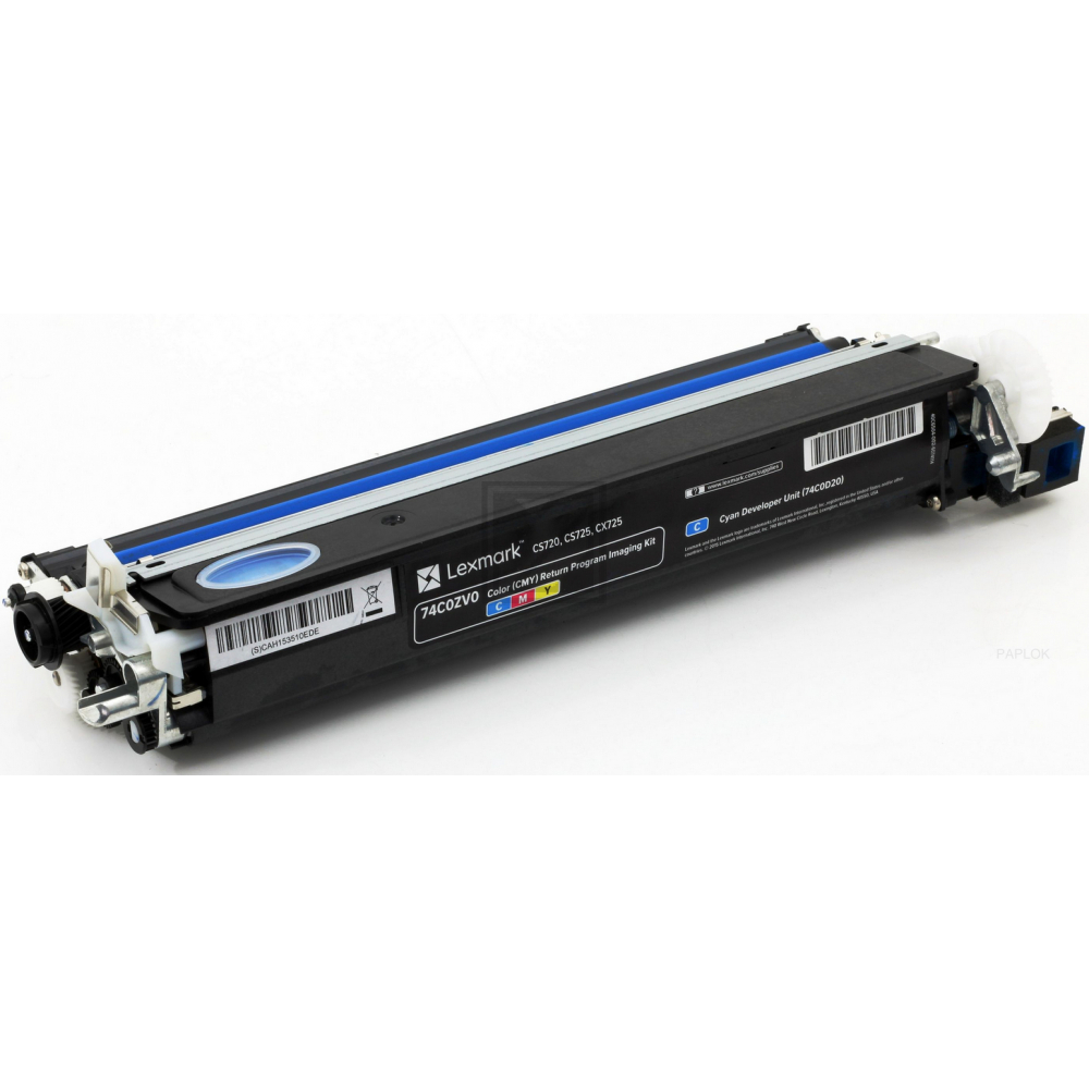 Lexmark Entwicklereinheit cyan (74C0D20)