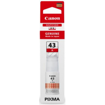 Canon Tintennachfüllfläschchen rot (4716C001, GI-43R)