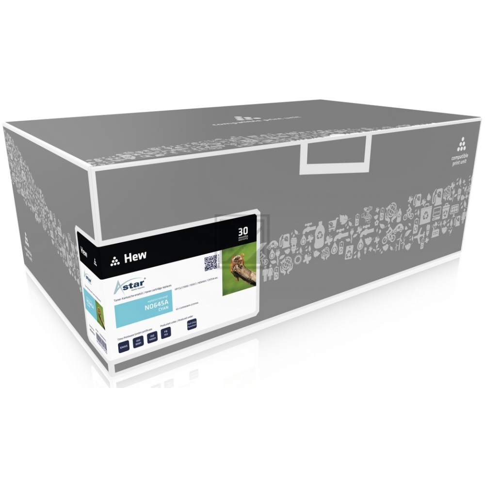 Astar Toner-Kartusche cyan (AS14731) ersetzt 645A