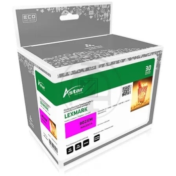 Astar Toner-Kartusche magenta (AS12208) ersetzt 802XM