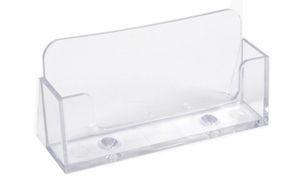 EXACOMPTA Visitenkartenhalter 71058D transparent 34x102x47mm