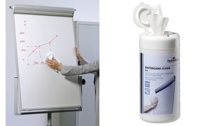 DURABLE Whiteboard box 575902 100 Vliestücher