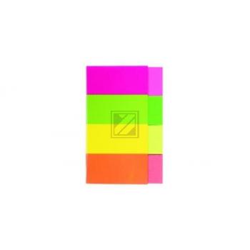 KORES PAGEMARKER 20x50mm N45104 neon 4-farbig/4x50 Blatt