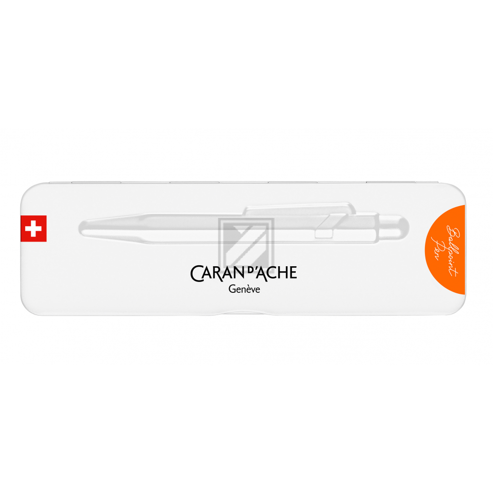 CARAN D'A Kugelschreiber 849 Colormat-X 849.776 orange, Slimpack