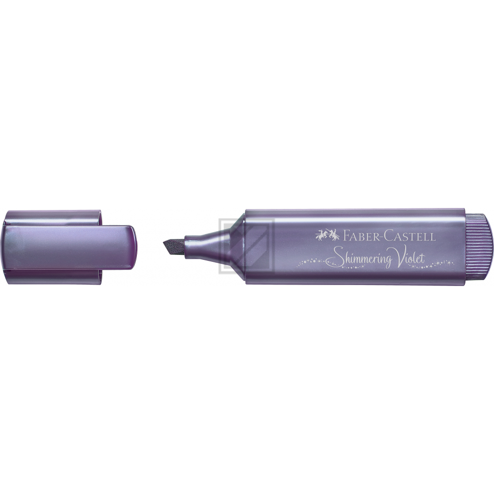 FABER-CA. Texmarker 46 Metallic 1.2-5mm 154678 shimmering violet