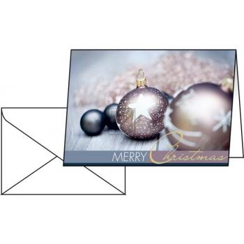 SIGEL Weihnachtskarten DS024/W Exquisite 25 Stück