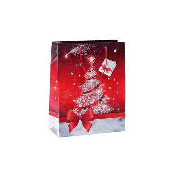 SIGEL Geschenktasche Sparkling Tree GT022 Glanz 260x330x120mm