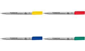 Staedtler Folienschreiber Lumocolor 311-2 S rot Non-Permanent