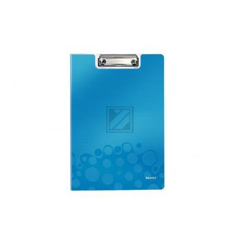 LEITZ Klemmmappe WOW A4 41990036 blau metallic