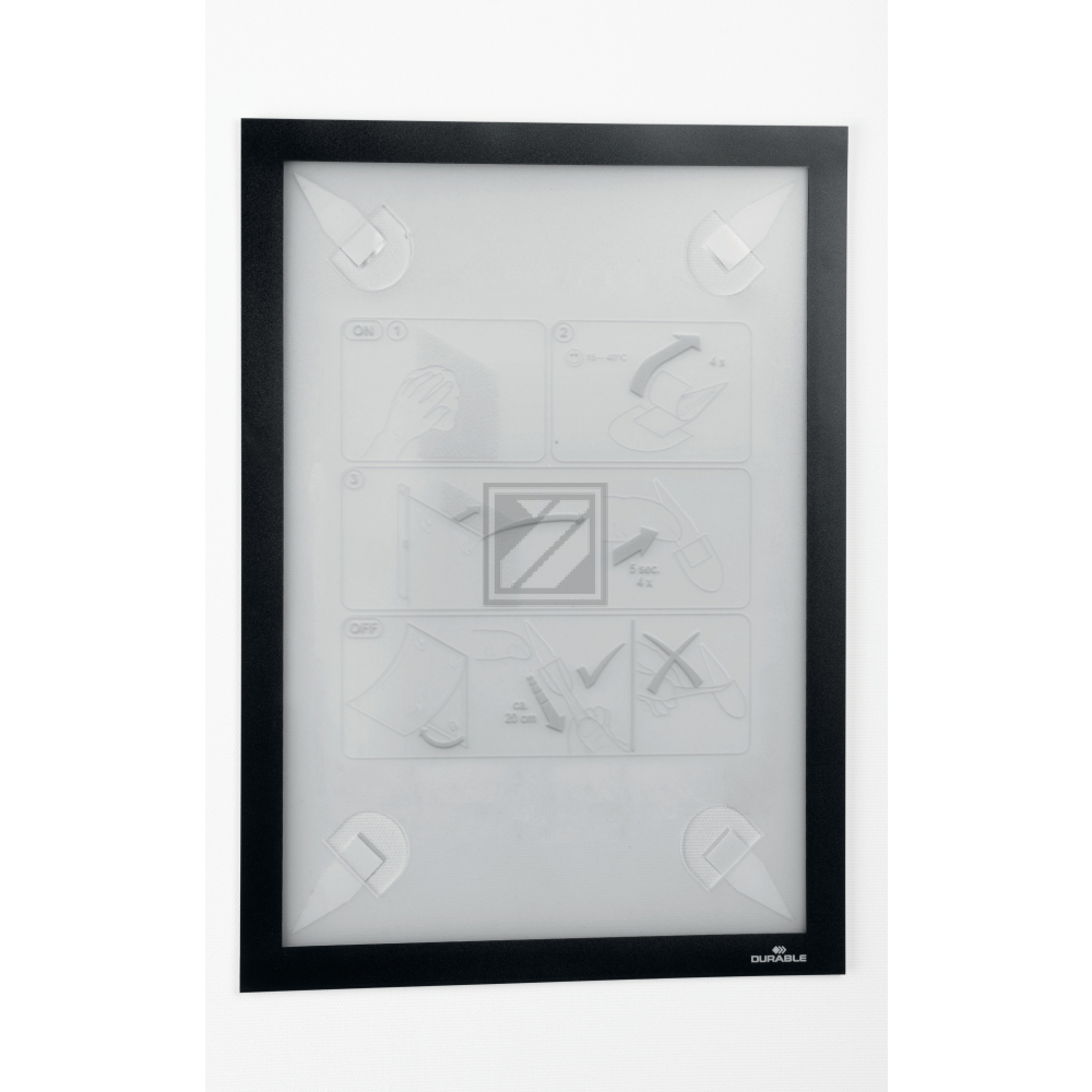 DURABLE Duraframe Wallpaper A4 484301 schwarz