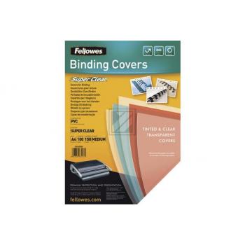 FELLOWES Deckblatt 150mic A4 5376001 transparent 100 Stück