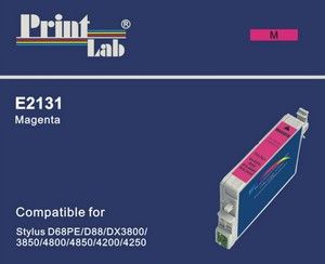 PrintLab Tintenpatrone magenta (E2131) ersetzt T0613