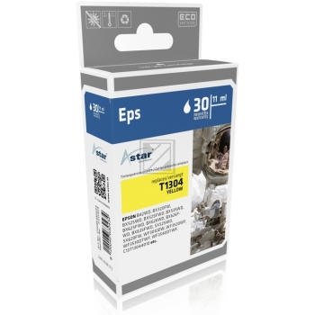 Astar Tintenpatrone gelb HC (AS15304) ersetzt T1304