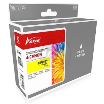 Astar Tintenpatrone gelb (AS16031) ersetzt PFI-107Y