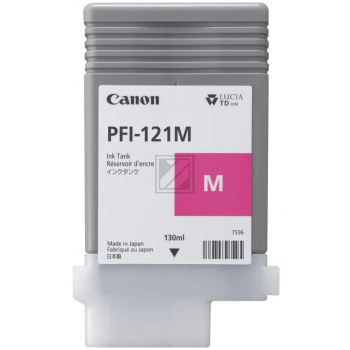 Canon Tintenpatrone magenta (6267C001, PFI-121M)