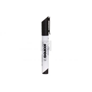 KORES Whiteboard Marker 3mm M20830 schwarz/Rundspitze