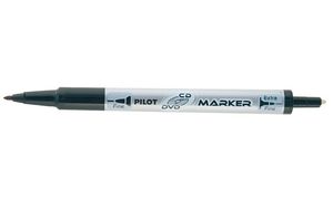 Pilot Twin-CD/DVD-Marker schwarz 0,3/0,5 mm (4056001)