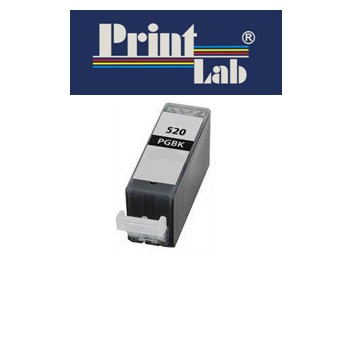 PrintLab Tintenpatrone photo schwarz (C1151) ersetzt PGI-520PGBK