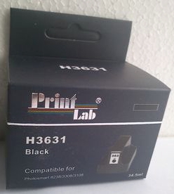 PrintLab Tintenpatrone schwarz HC (13631) ersetzt 363XL