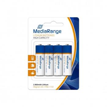 MEDIARANGE MIGNON BATTERIEN (4) 1,5V MRBAT154 FR6 Lithium AA