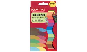 Herlitz Tafelkreide farbig Inh.12 (08648206)