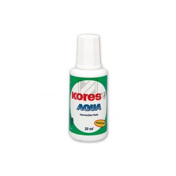 KORES AQUA Pinselflasche weiss KF69101 auf Wasserbasis 20ml