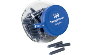 Pelikan Tintenpatronen im glas Königsblau Inh.100