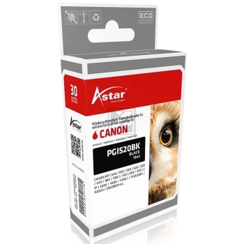 Astar Tintenpatrone photo schwarz (AS15932) ersetzt PGI-520PGBK