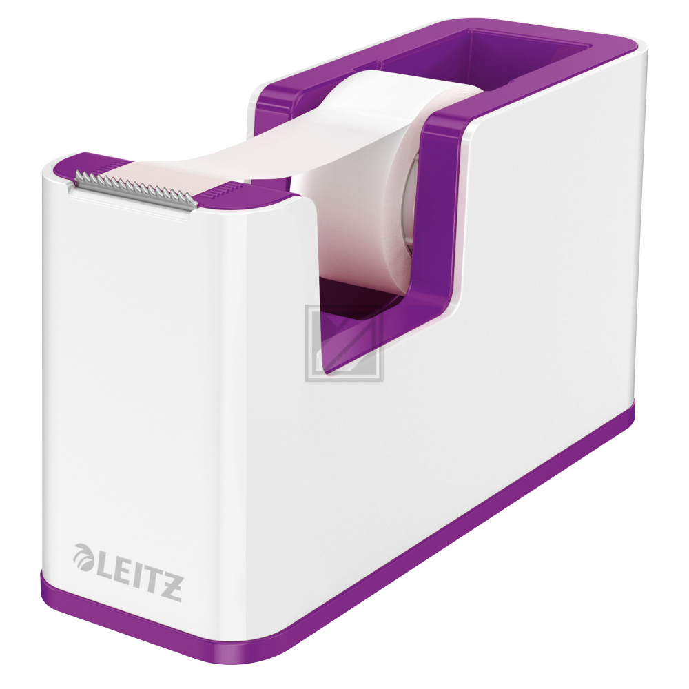 LEITZ Klebebandabroller WOW 53641062 weiss/violett