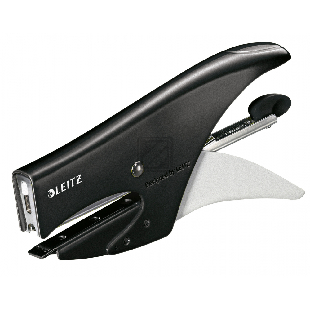 LEITZ Heftzange WOW 1.5mm 55312095 schwarz, für 15 Blatt