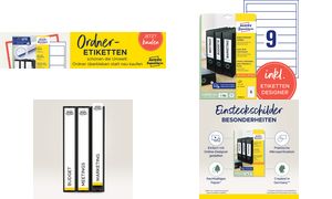 AZ Einsteckrückenschilder C32266-25 weiß Inh.225 170 g/qm 30 x 190 Avery Zweckform
