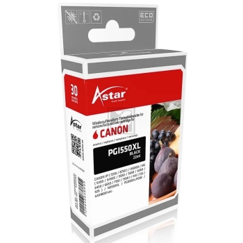 Astar Tintenpatrone pigment schwarz HC (AS15155) ersetzt PGI-550PGBKXL