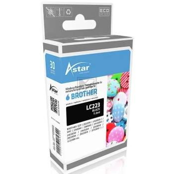 Astar Tintenpatrone schwarz (AS16009) ersetzt LC-223Bk