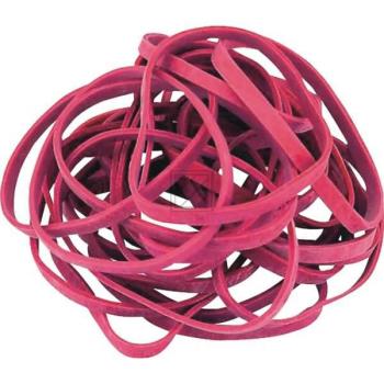 5 Star Gummibänder im Karton rot 1.000 g 80 x 4 mm