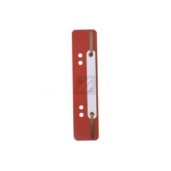 DURABLE Heftstreifen Flexi 150x34mm 6901-03 rot, Lochung 60/80mm 250 Stück