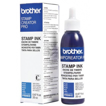 Brother Stempelfarbe blau (PR-INKE)