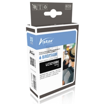 Astar Tintenpatrone schwarz HC (AS70041) ersetzt LC-3213BK