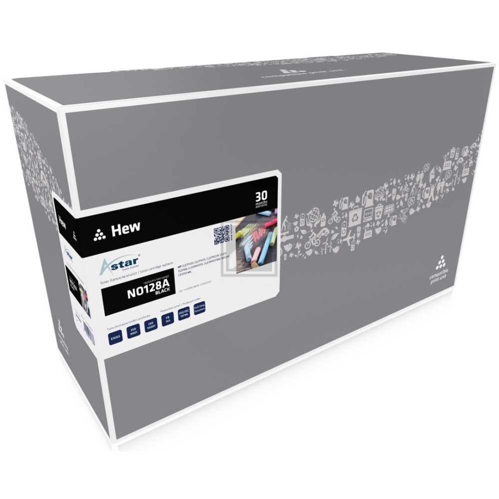 Astar Toner-Kartusche schwarz (AS11023) ersetzt 128A