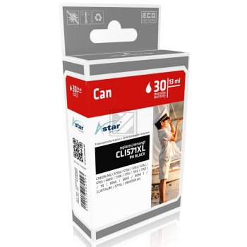 Astar Tintenpatrone photo schwarz HC (AS16002) ersetzt CLI-571XLBK