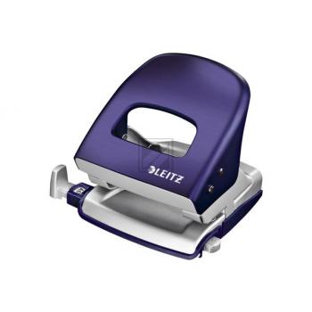 LEITZ Bürolocher NeXXt Metall 50060069 titan blau 30 Blatt