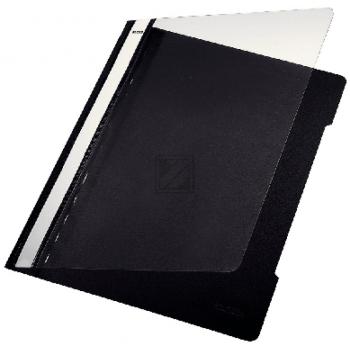 Leitz Schnellhefter A4 PVC schwarz Inh.25