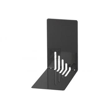 MAUL Bücherstützen 14x8,5x14cm 3501090 schwarz, Metall 2 Stück