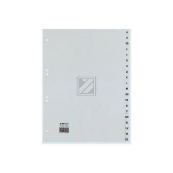 ACCO Register Kunststoff A4 25240481 A-Z grau