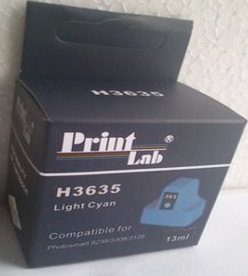 PrintLab Tintenpatrone cyan light HC (13635) ersetzt 363