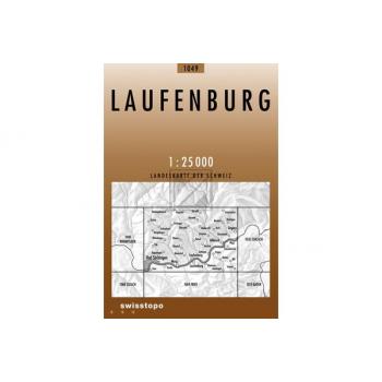 SWISSTOPO Landkarte 1049 Laufenburg 1:25'000