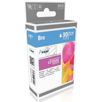 Astar Tintenpatrone magenta HC (AS15298) ersetzt LC-125XLM
